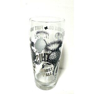 Prost Y’All Rahr & Sons Iron Thistle Pint Glass Fort Worth Texas Error Missing R